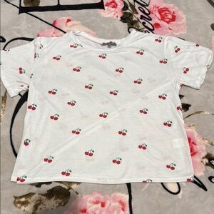 Cherry Print T-Shirt
